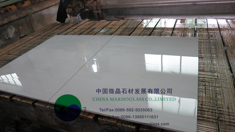 Grey Wood Vein Nano Crystallized Glass Stone