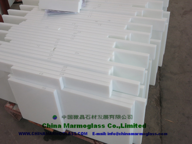 Honed nano glass stone
